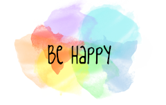 BE HAPPY