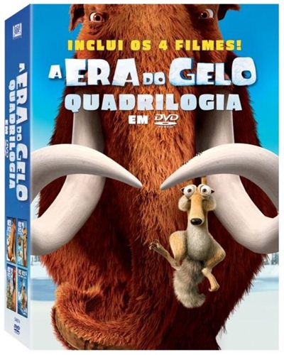 Box Dvd Quadrilogia A Era Do Gelo - 4 Filmes na Americanas Empresas