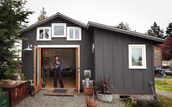 tiny 250 sq ft home constructed from a garage tiny 250 sq ft home constructed from a garage