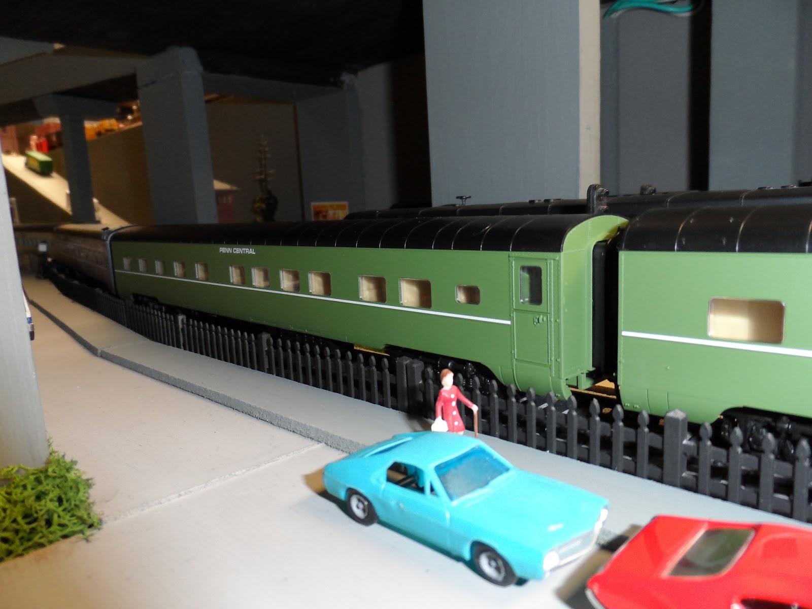 New York Central Train Layout A Passenger Train is Born