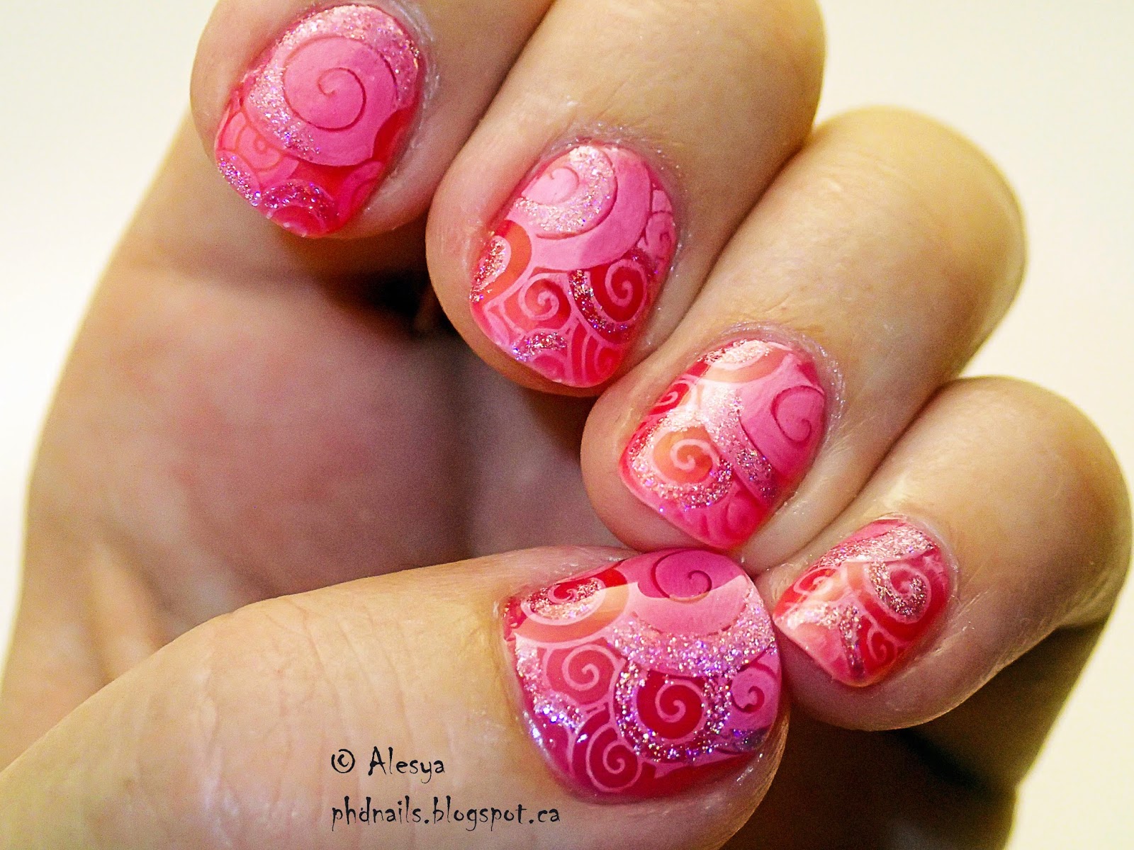 PhD nails September Nail Art Challenge Stamping Month! Day 17 Candies