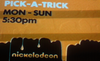 Pick A Trick on Nickelodeon