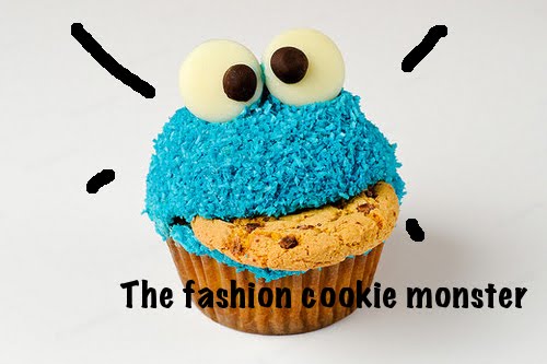 the fashion cookie monster