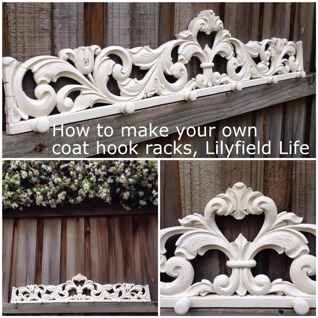 Lilyfield Life: Make your own coat hook rack