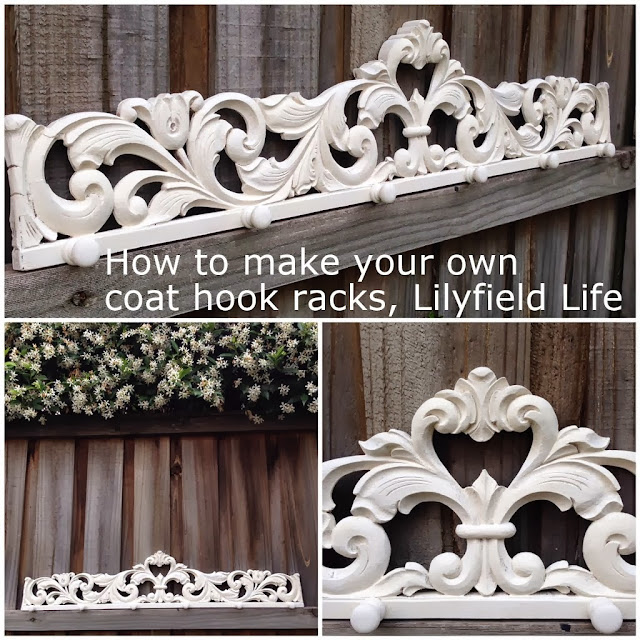 How to make your own coat hook rack by Lilyfield Life