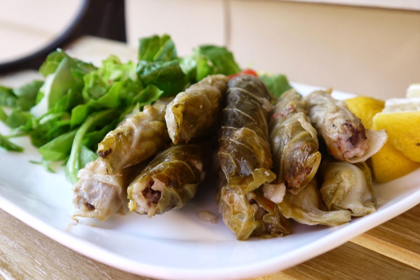 Bint Rhoda's Kitchen PalestinianStyle Stuffed Cabbage Rolls, or Malfouf