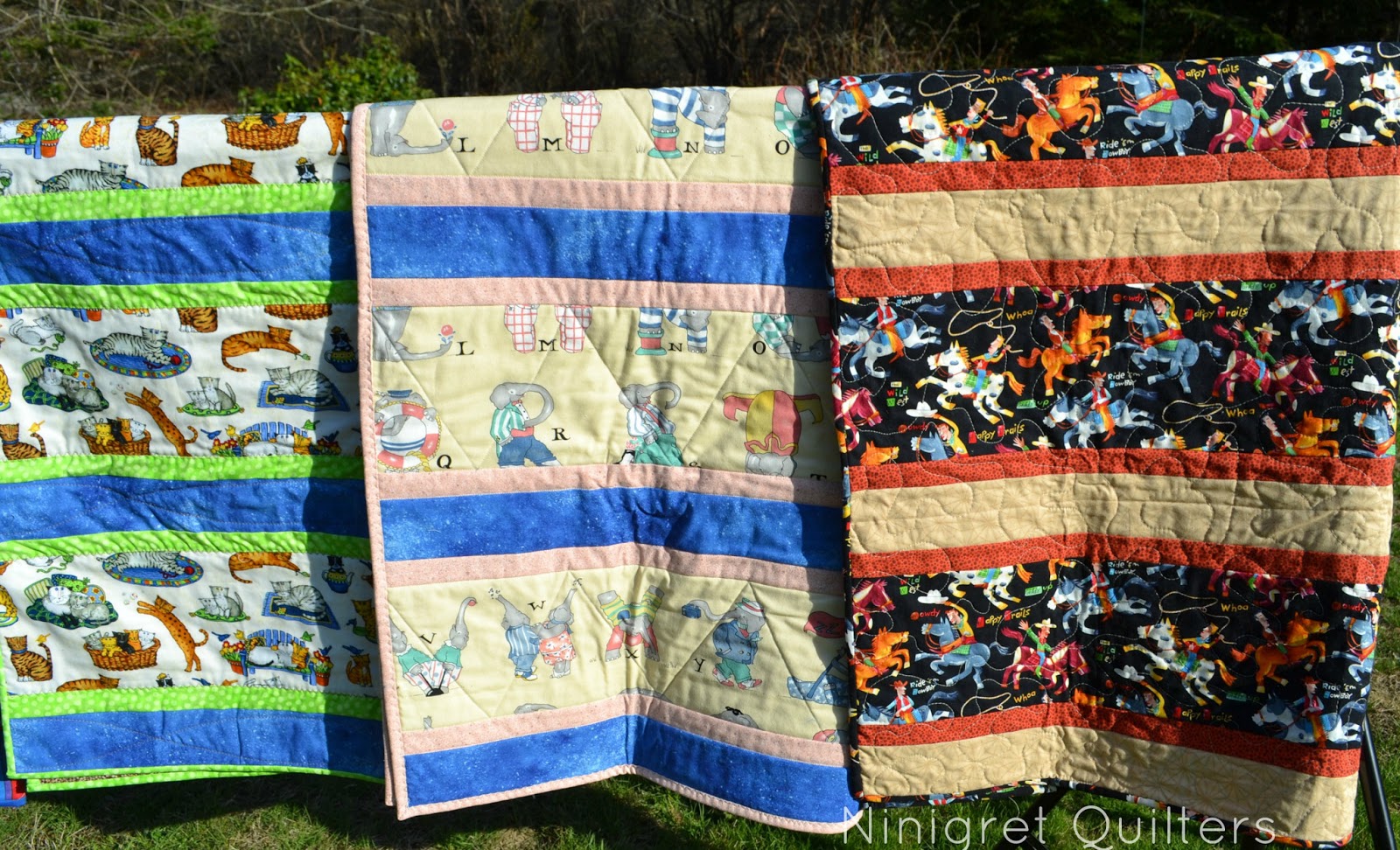 Ninigret Quilters Quilts for Linus