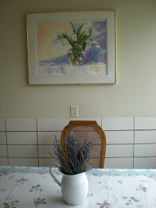 Lavender on My Kitchen Table