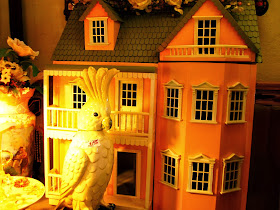 Dolls house for sale at The Old Tythe Barn dolls house shop at Blackheath