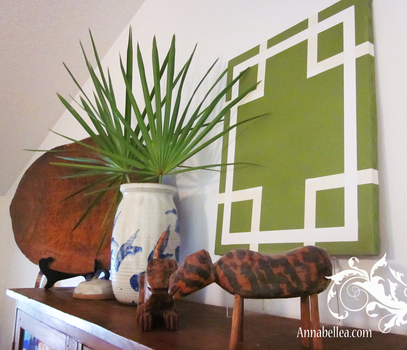 Condo Blues Remake a Coir Doormat with Paint