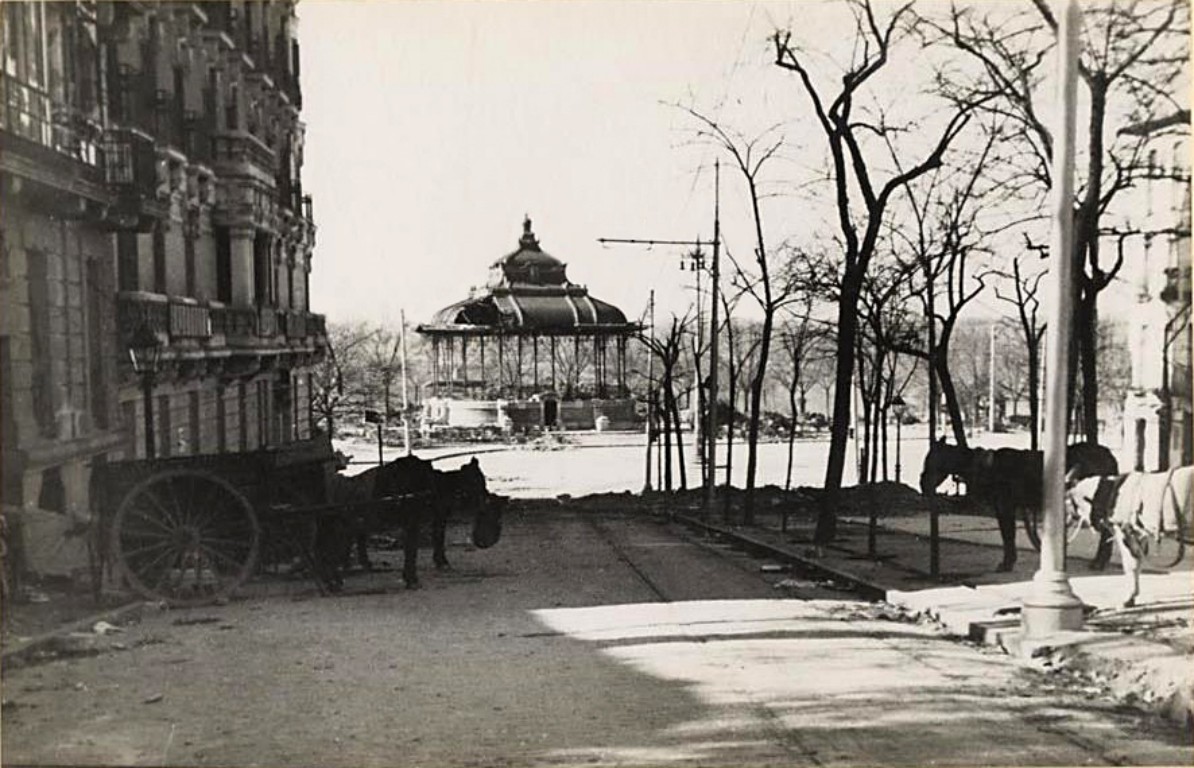 Pasión por Madrid El quiosco de música de Rosales