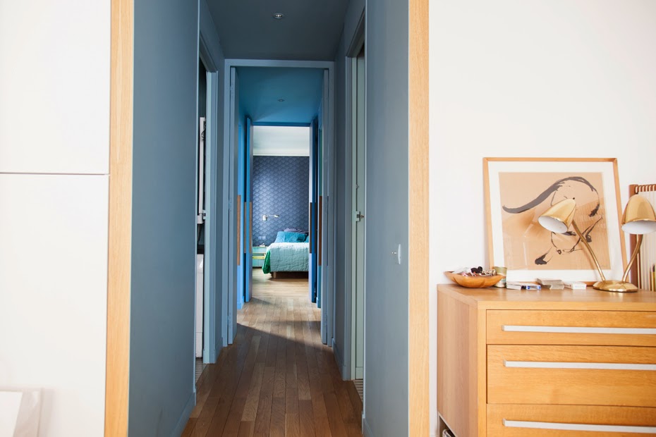 INTERIORS Anais and Nicolas apartment in Paris 14th