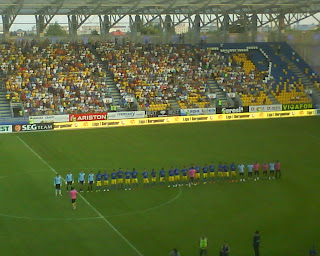 DSC08074 Super show la prezentarea “lupilor galbeni”. PETROLUL - AEK Atena 4-0 ( amical) 