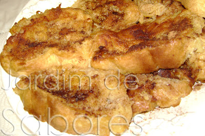Rabanadas no Forno