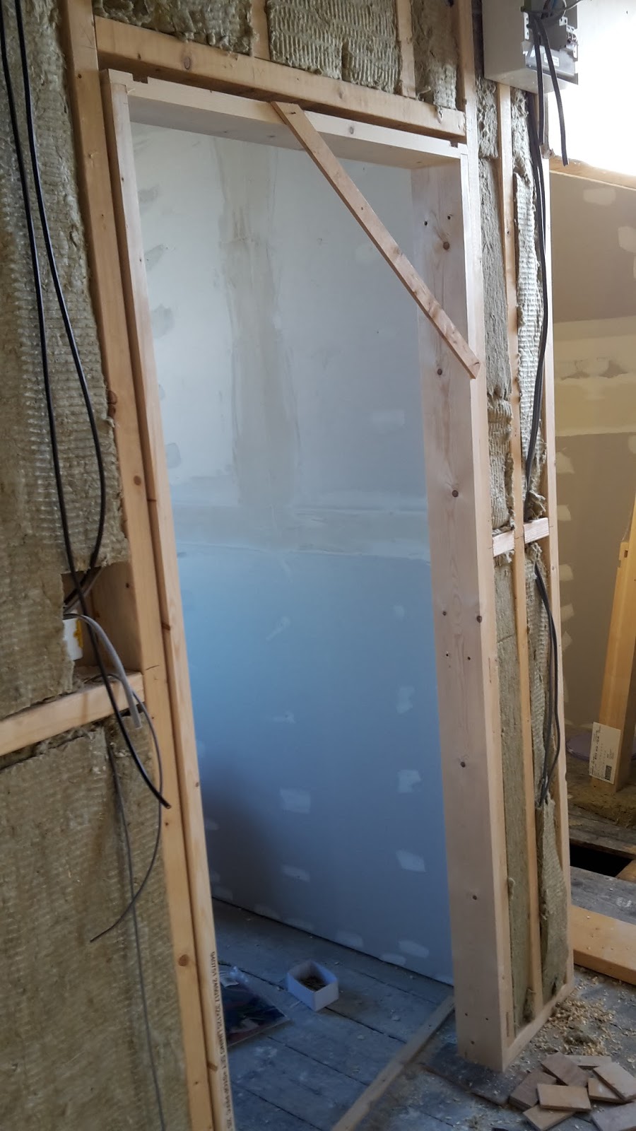 Sawdust In My Socks Fitting Door Linings