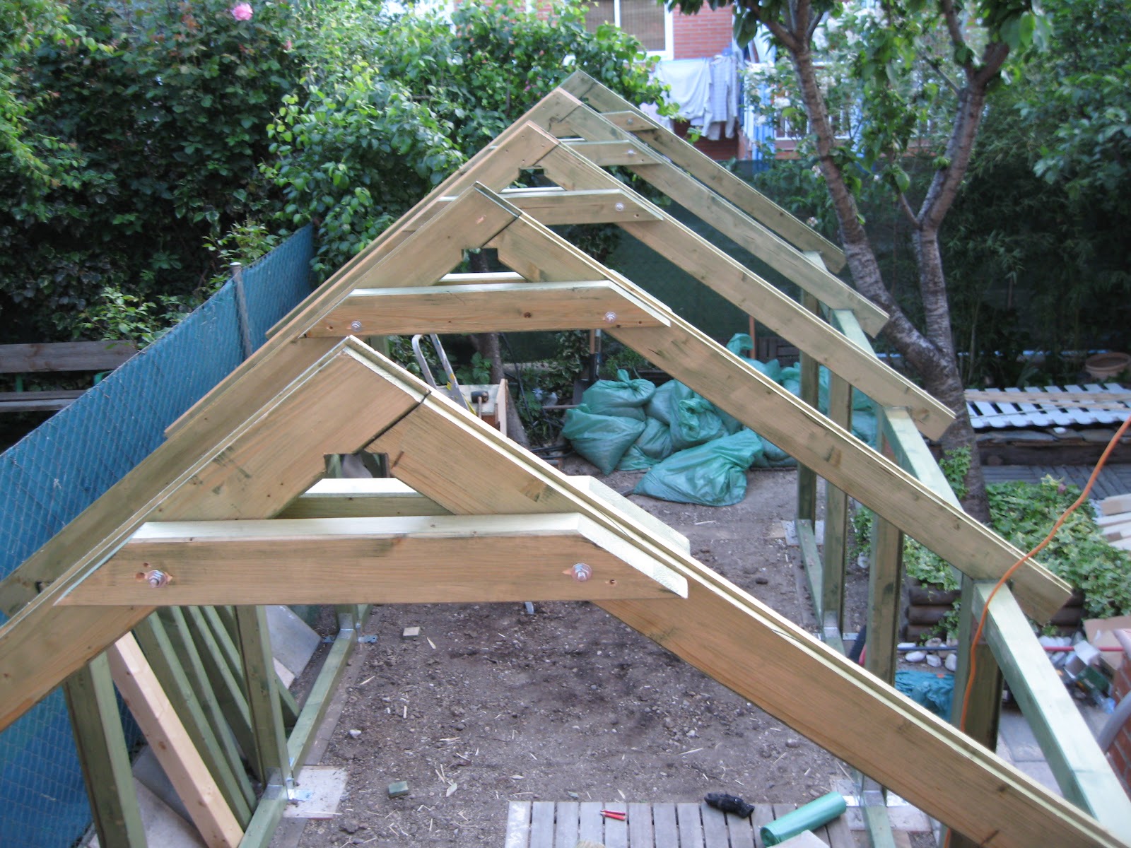 Orquídeas Blog de Angel Mar: Proceso de montaje del Orquideario (La