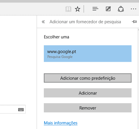 Como alterar o motor de busca no Microsoft Edge Google em vez de Bing Como alterar o motor de busca no Microsoft Edge Google em vez de Bing