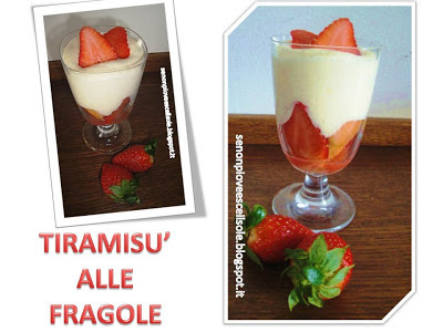 dessert della domenica...tiramisù alle fragole!