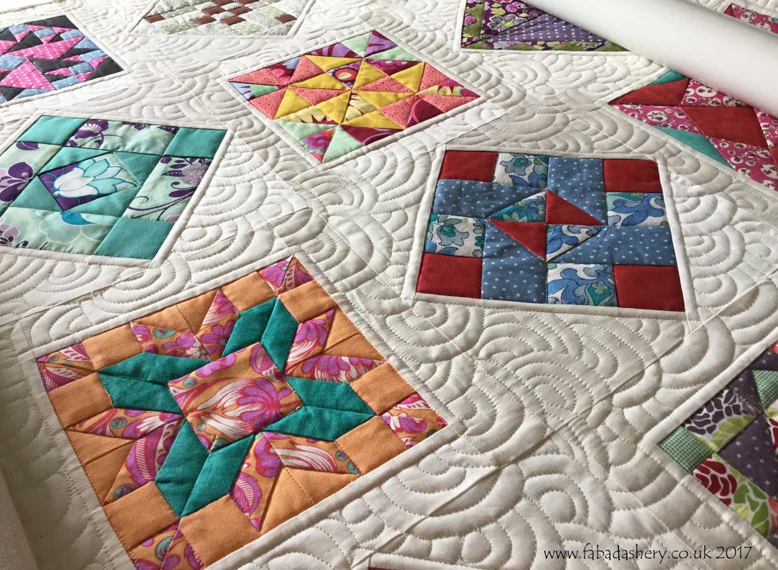 Farmer's Wife Quilt Custom Quilting