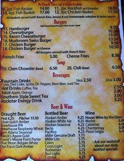 Terry's Menu - part 1
