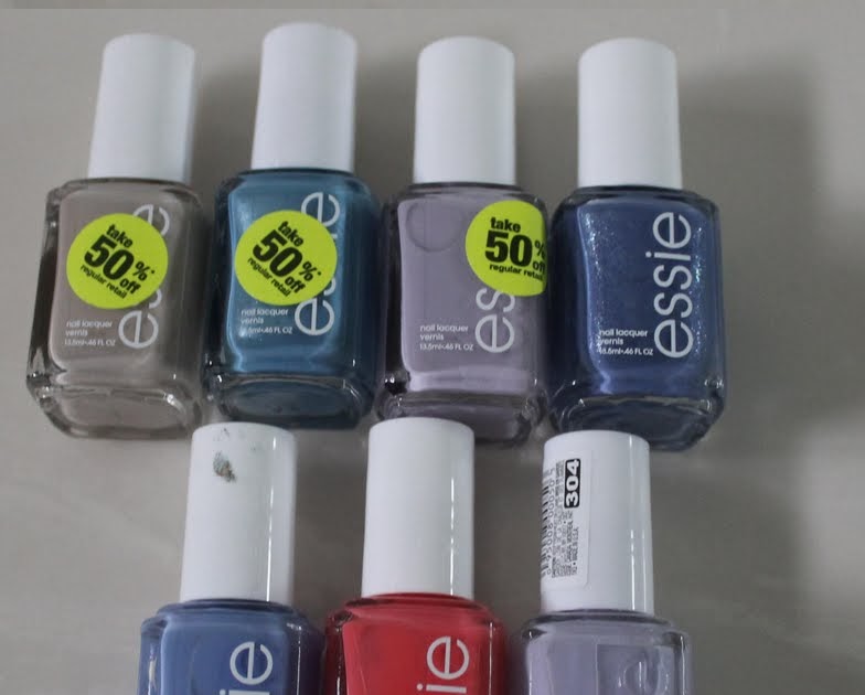 The Dark Side of Beauty Haul CVS Essie Nail Polishes