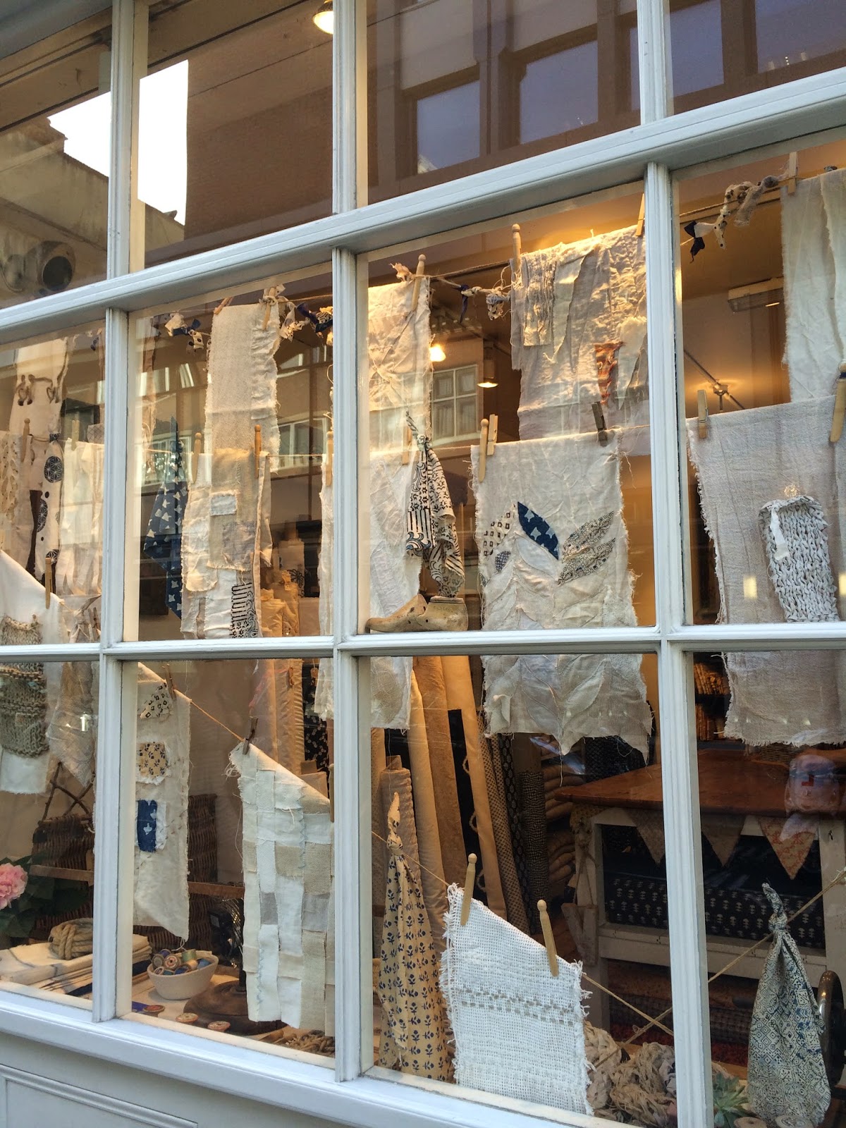 The Cloth House, London Diary of a Quilter a quilt blog