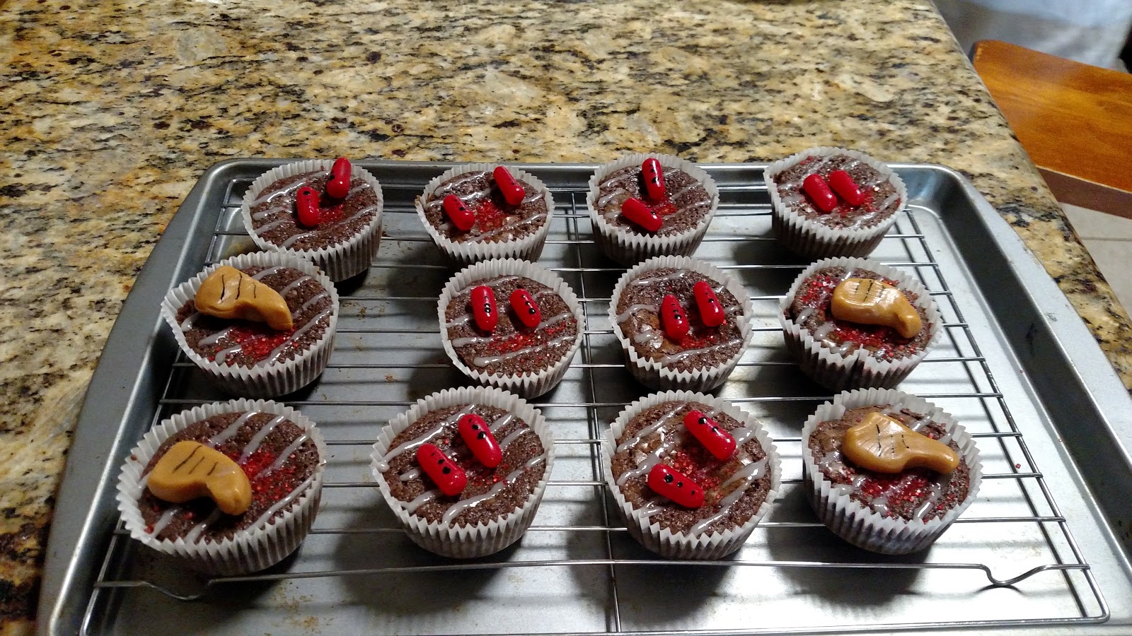 Hot Southern Mess Father's Day "Grill" Brownies