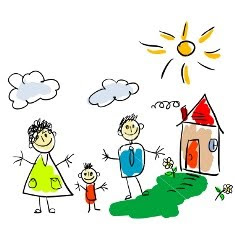 Living Day to Day...: What to do Wednesday! Draw a Family Picture