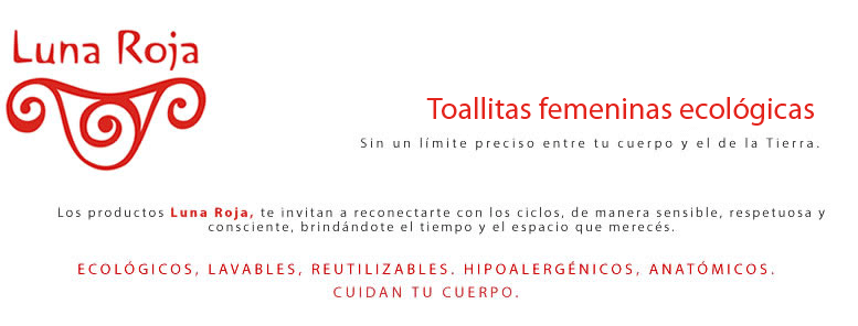 Luna Roja - Toallitas Femeninas Ecologicas