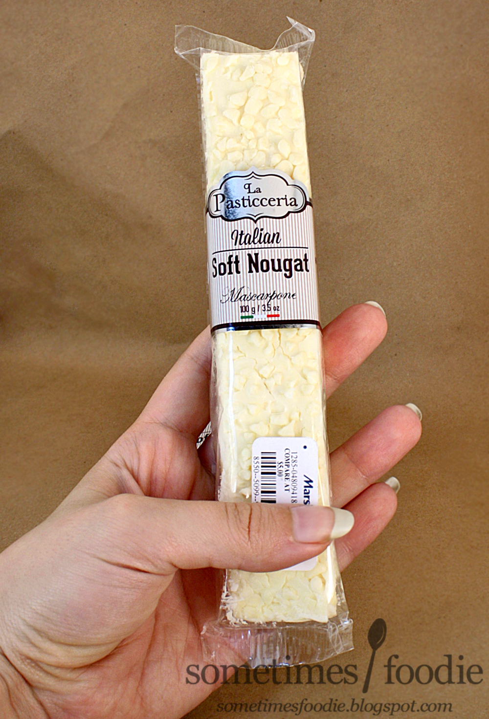 Sometimes Foodie La Pasticceria Italian Soft Nougat (Mascarpone