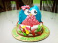 Owl cake