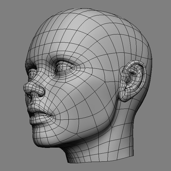 TUTORIAL 3D! modeling a head in 3DS MAX Tutorials Pinterest 3d