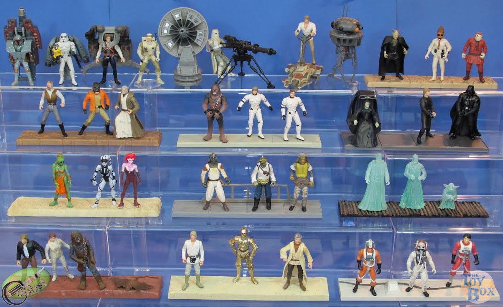 The Toy Box Immense Star Wars Loose Action Figure Collection Every Unique Figure 19772015
