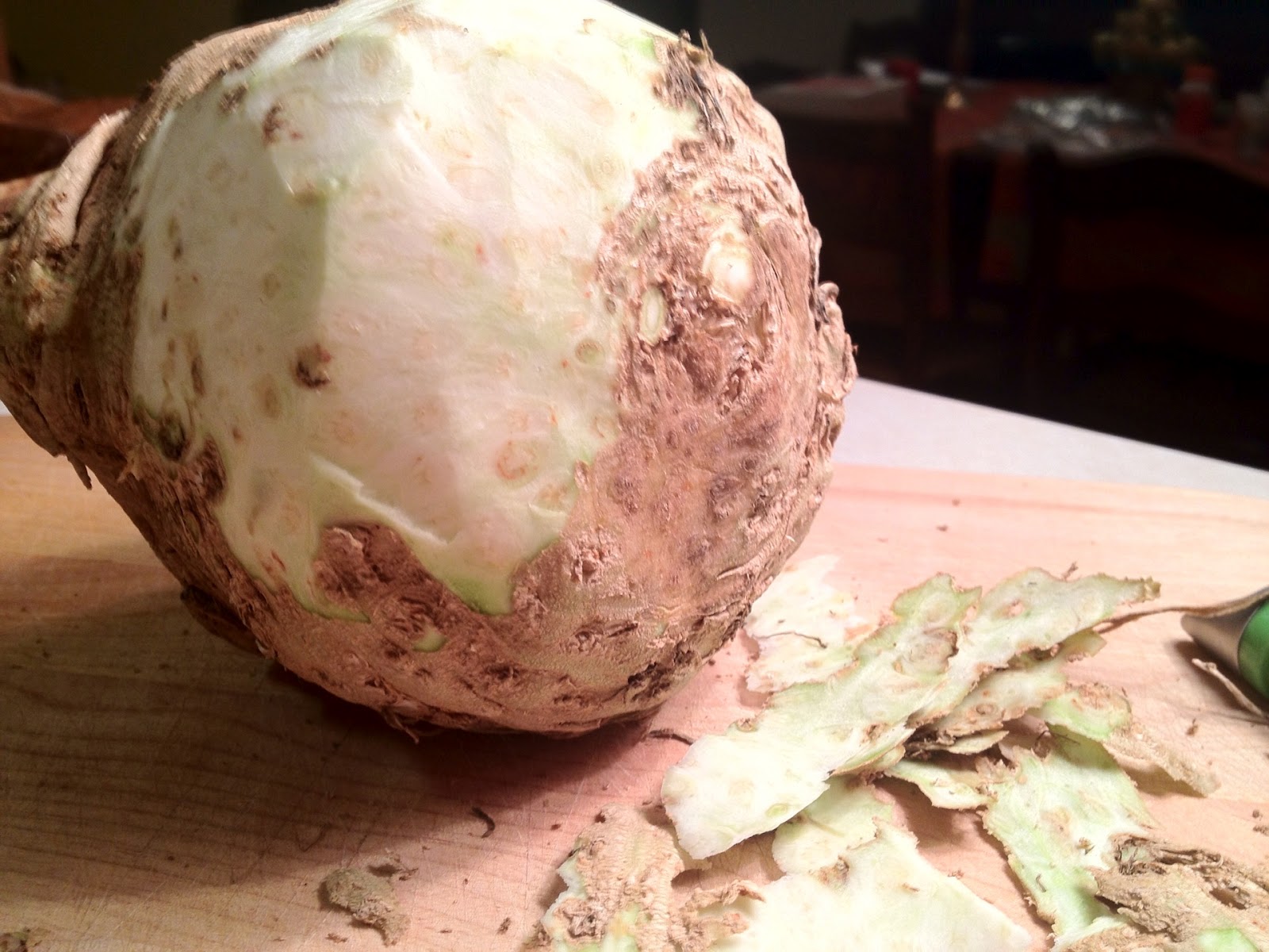 An Open Table Celery Root Galette a recipe to celebrate "Occupy our