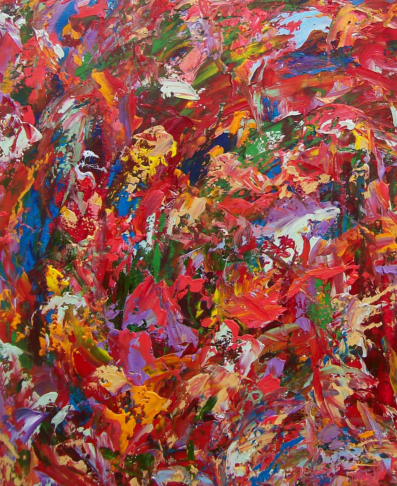 Abstract Artists of Colorado Blade Works 62, 11x14, Original