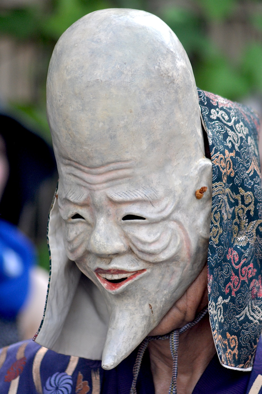 Menkake Gyoretsu Japanese Mask Festival in Kamakura