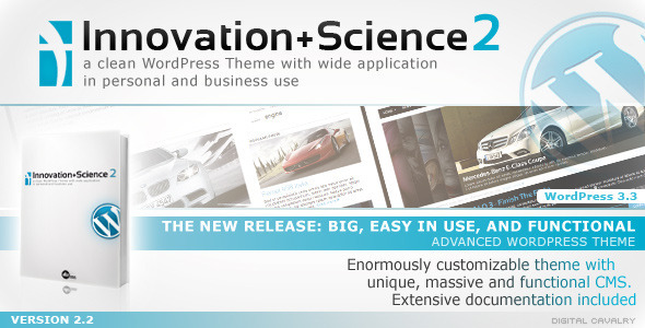 Innovation+Science 2 - Magazine WordPress Theme Free Download by ThemeForest.