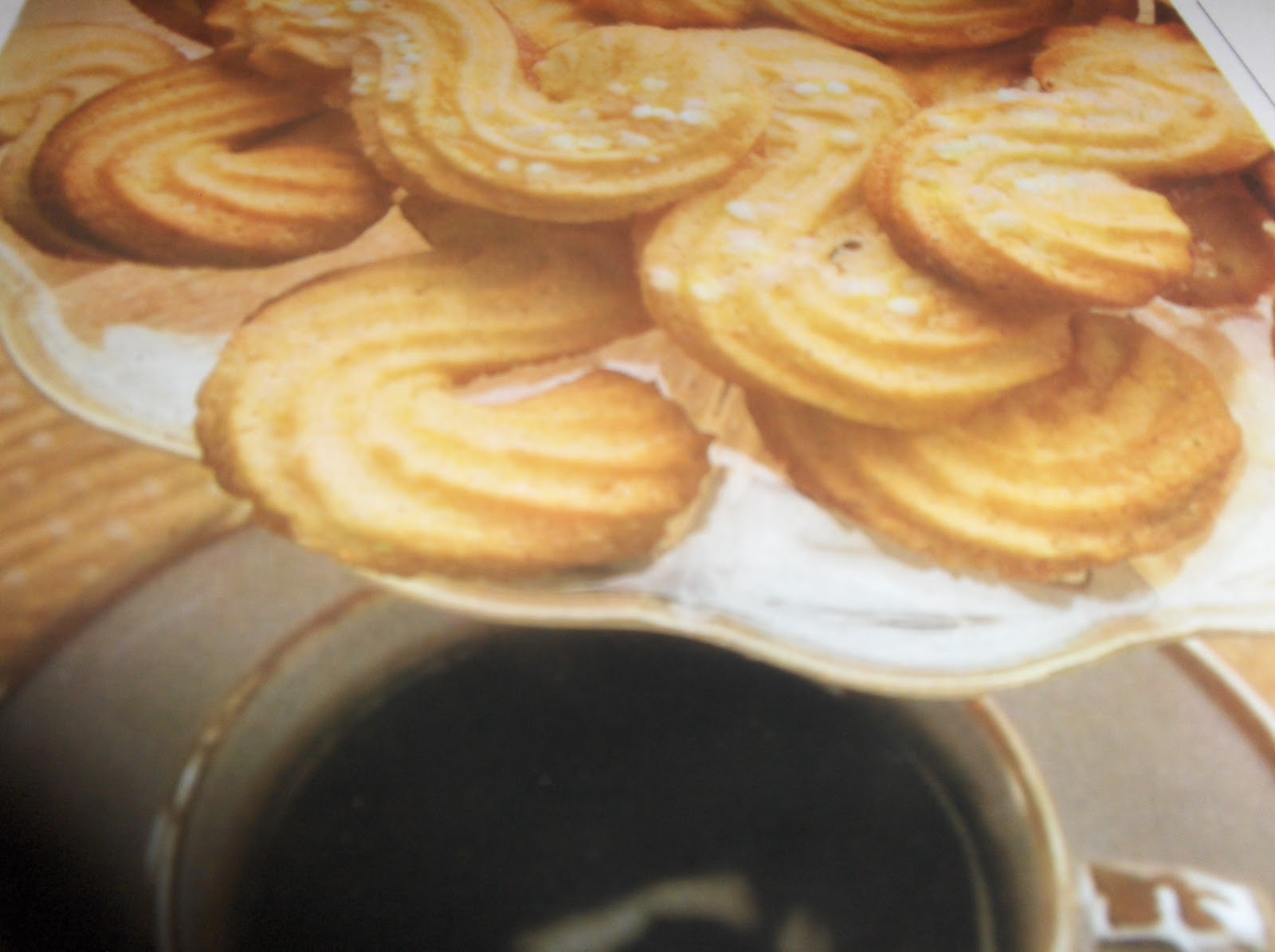 Panna in cucina Biscotti a forma di S