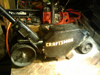Craftsman electric lawn edger, metal blade