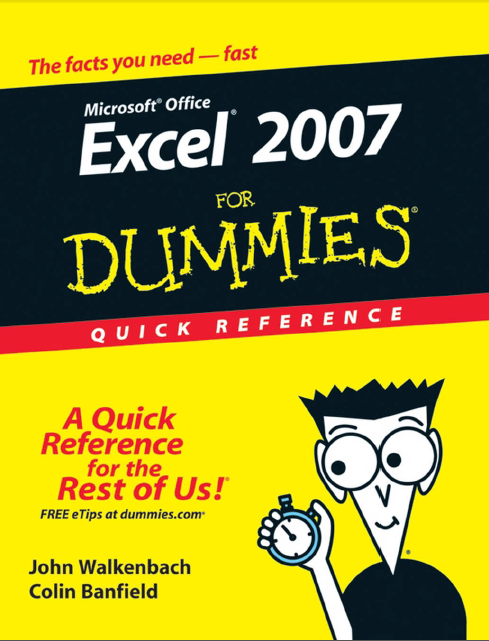 Excel For Dummies Pdf Free