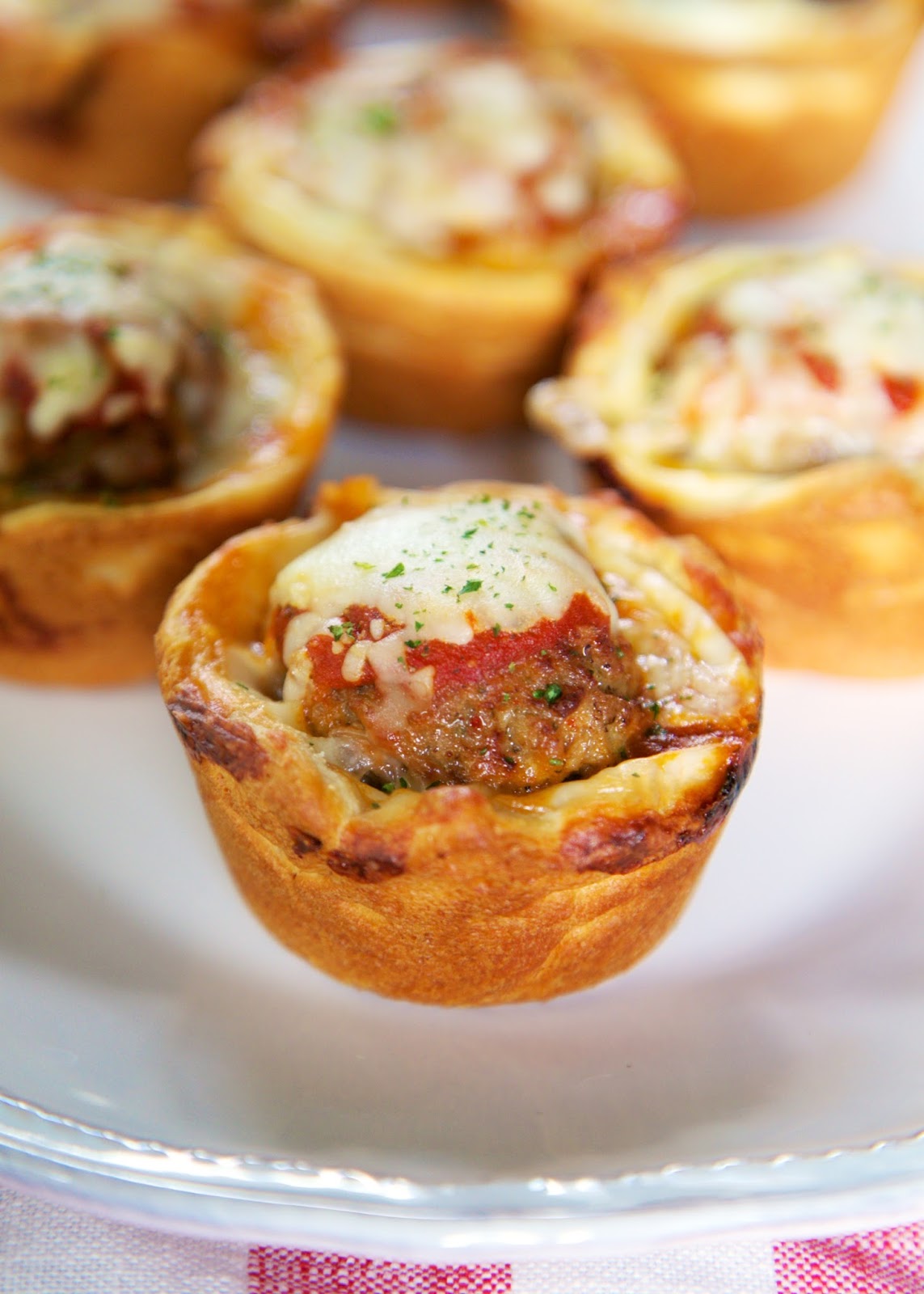 Meatball Sub Cupcakes Plain Chicken