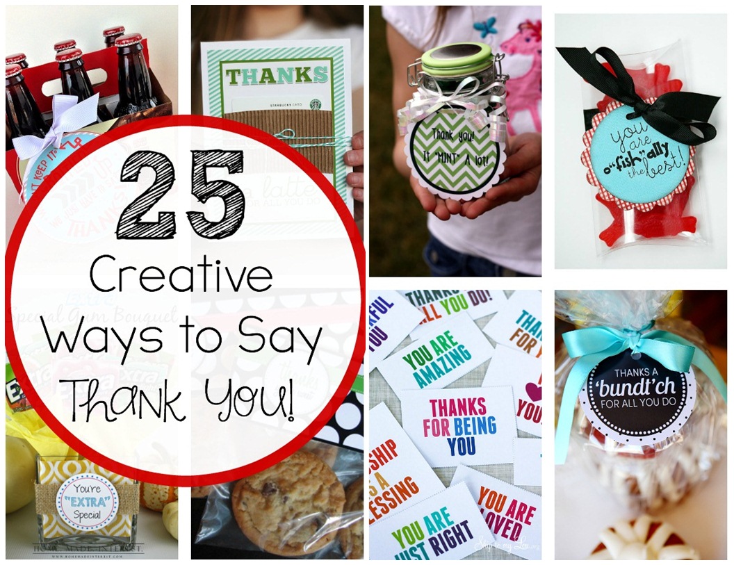25 creative ways to say thank you diy craft projects 25 creative ways to say thank you diy craft projects