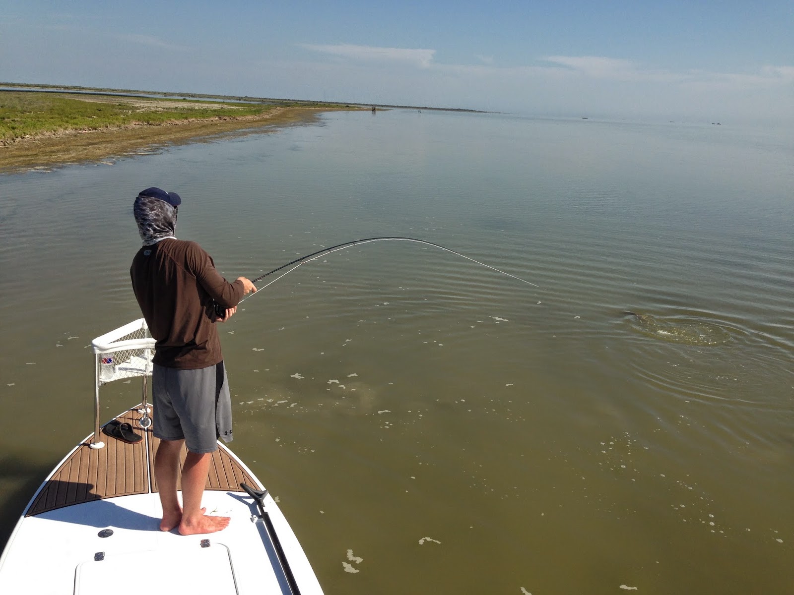 Laguna Madre fly fishing, flyfishing, redfish, Kingfisher Flyfishing Company, flyfishing lodge
