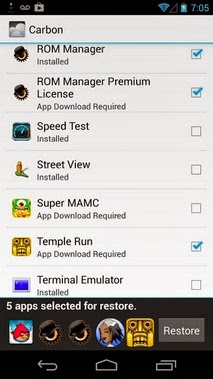 Helium - App Sync and Backup android apk - Screenshoot