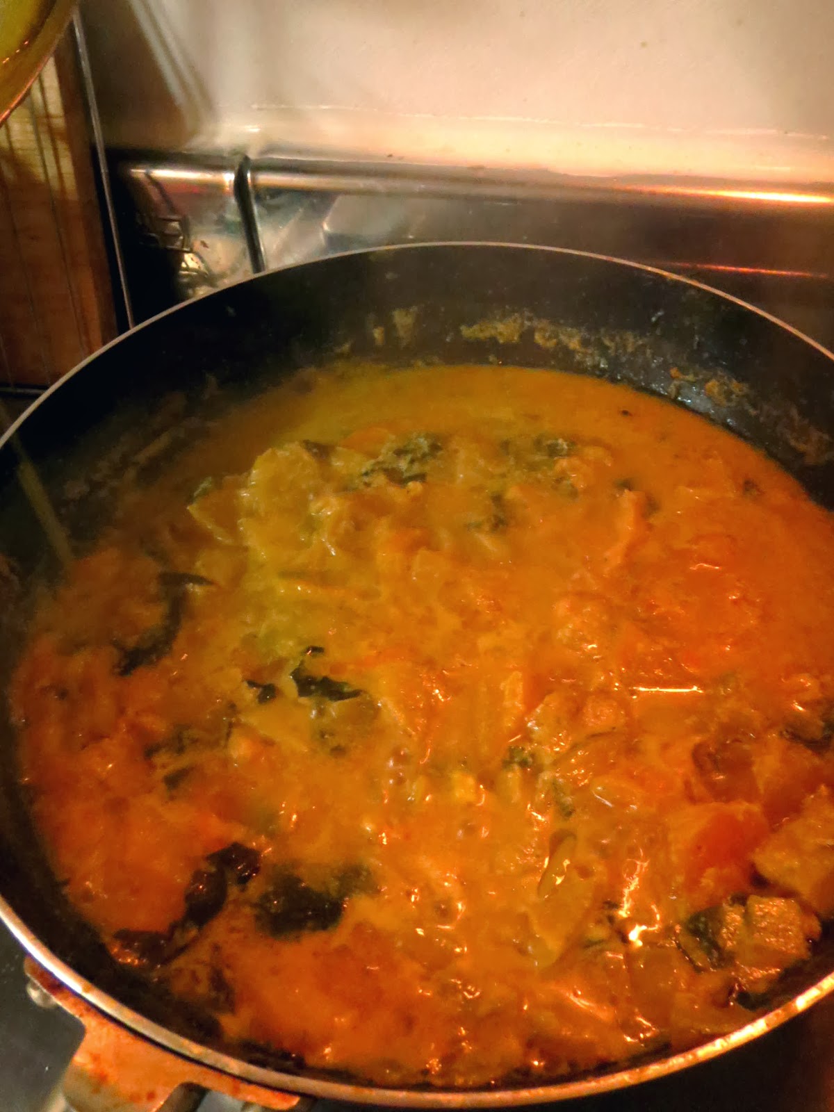Coconut chicken curry