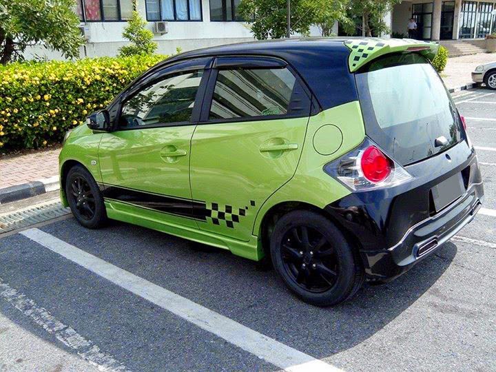 modifikasi body kit mobil honda brio