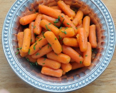 easy-easy slow cooker honey carrots ♥