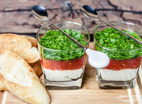 Sałatka Caprese w nowej odsłonie