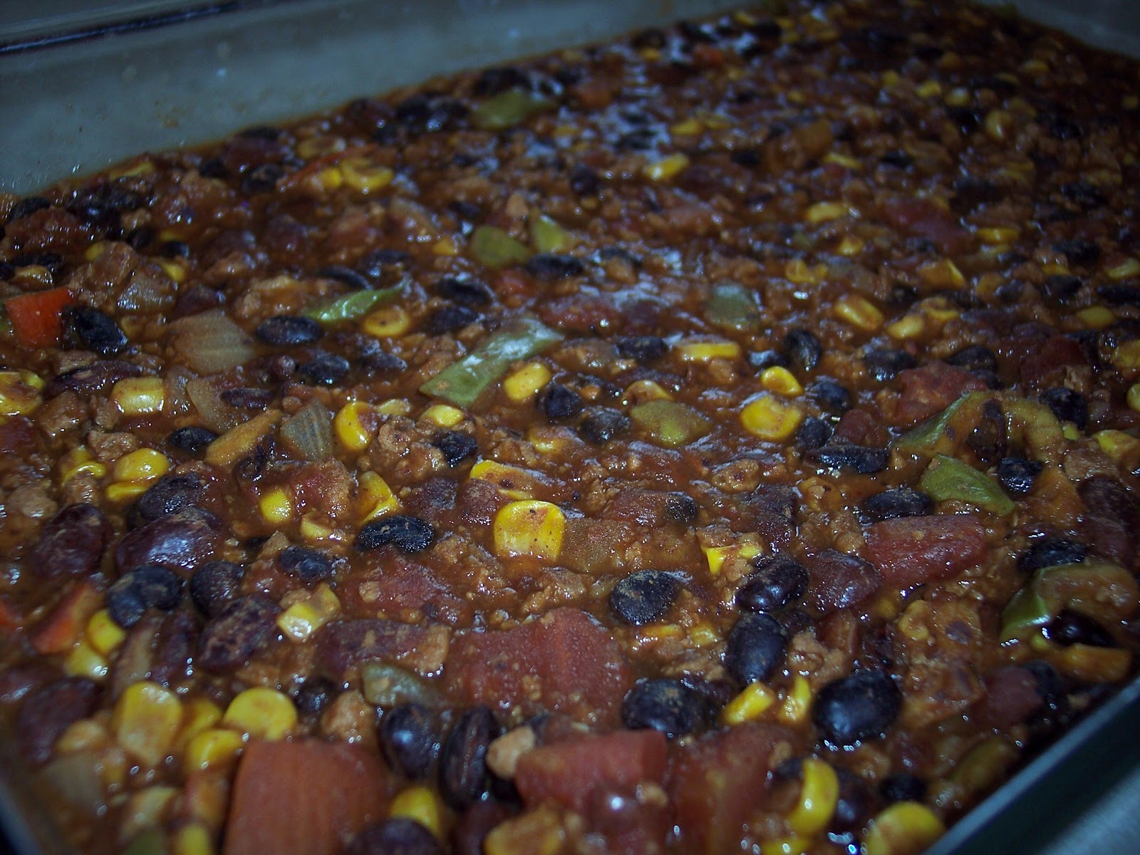 Chili Corn Bread Casserole Recipe In The Kitchen With Honeyville