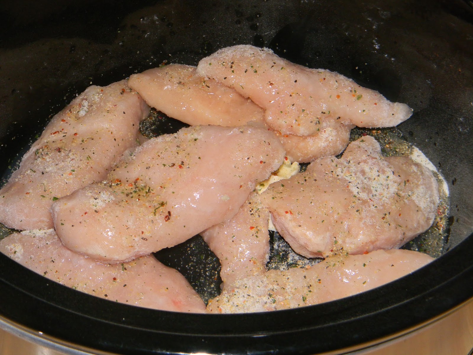 Growing to Four Crock pot Italian Lemon Chicken